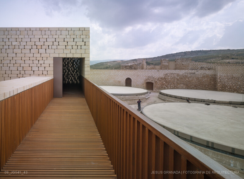 Intervención en el Castillo de Baena