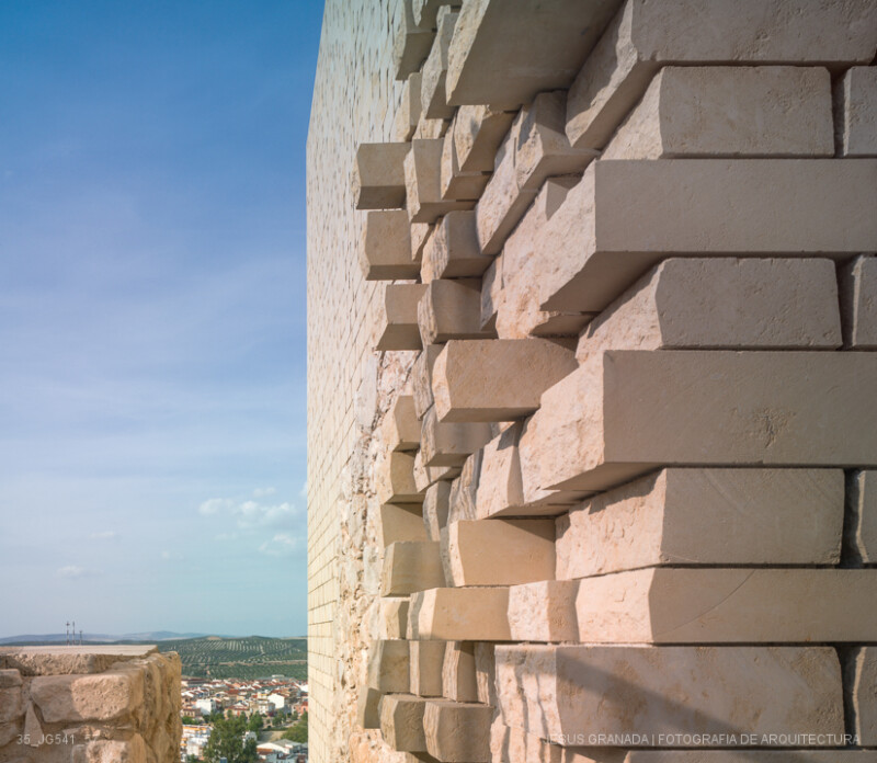 Intervención en el Castillo de Baena