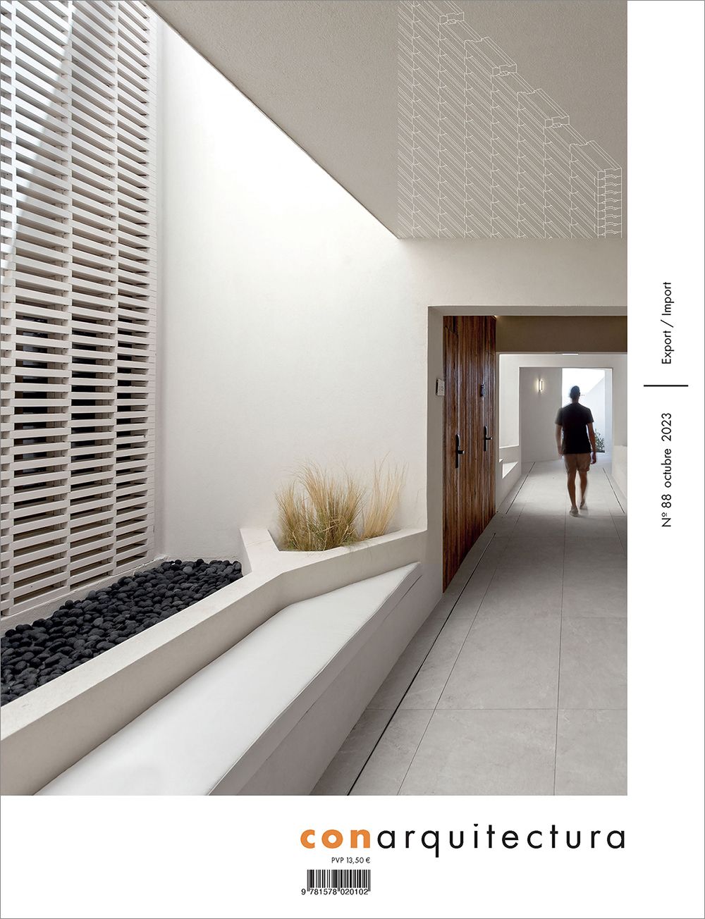 Portada de la revista Conarquitectura número 88, septiembre 2023.