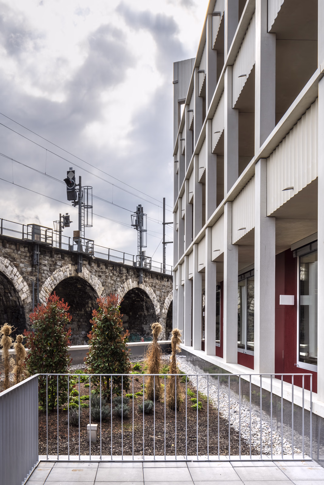 Fundación St Jakob en Zurich. Caruso St John. Suiza. Fotografía de Jesús Granada.